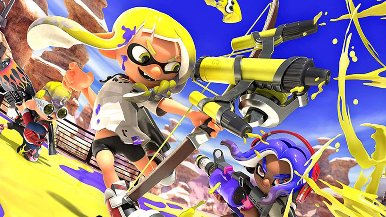 Get ready to get splatted with Splatoon!