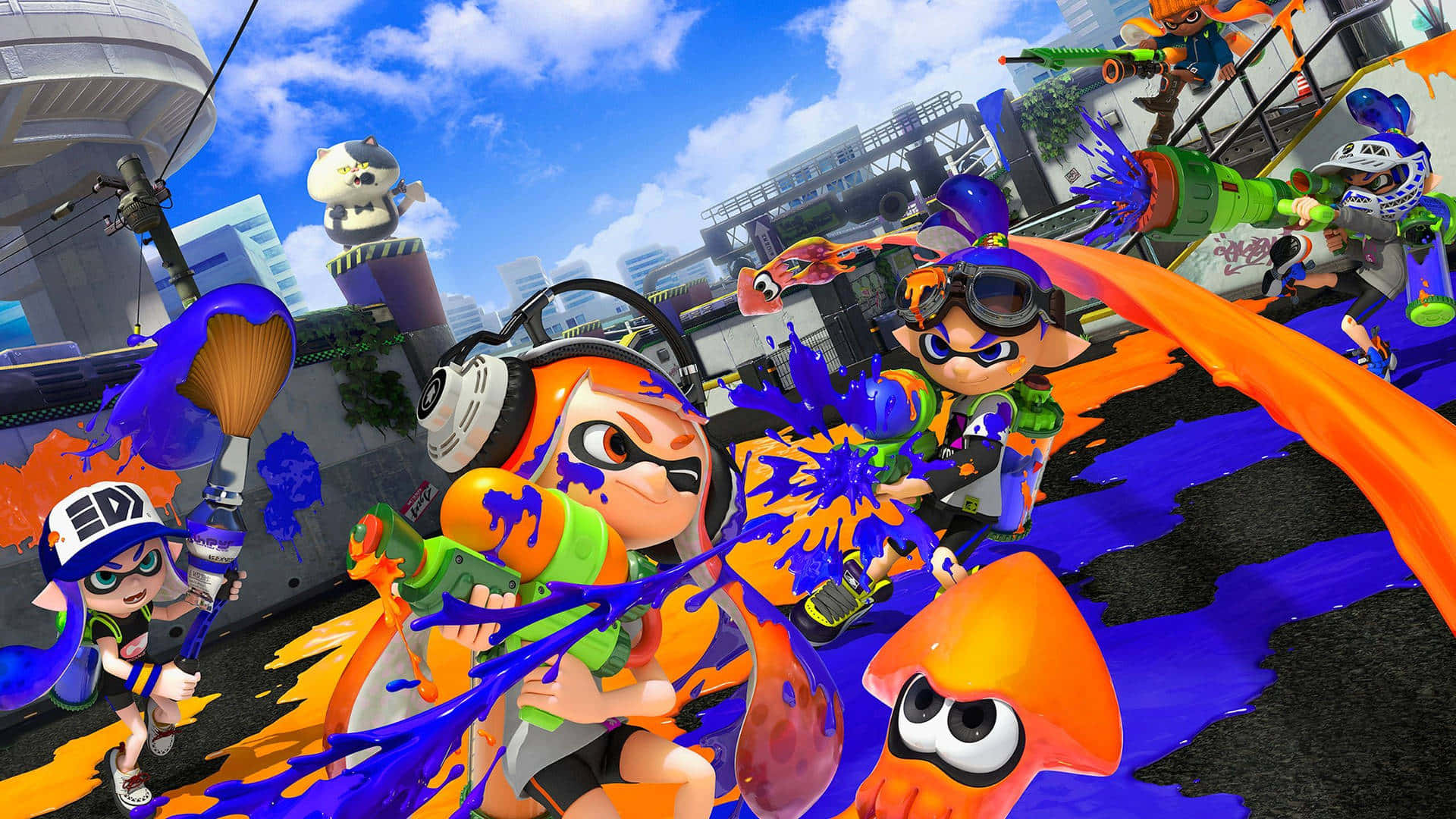 "Put on Your Gear and Get Ready to Play Splatoon!"