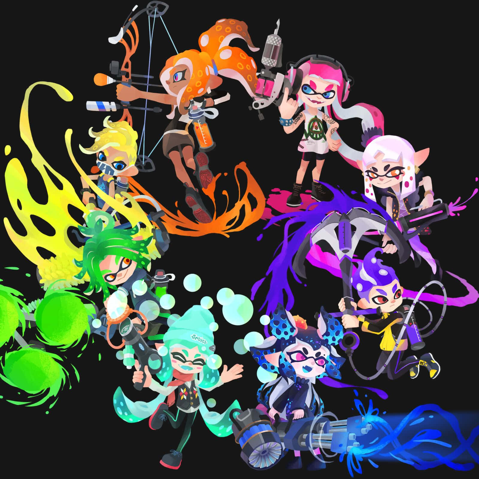 Join Us in a Colorful Splatoon Battle!