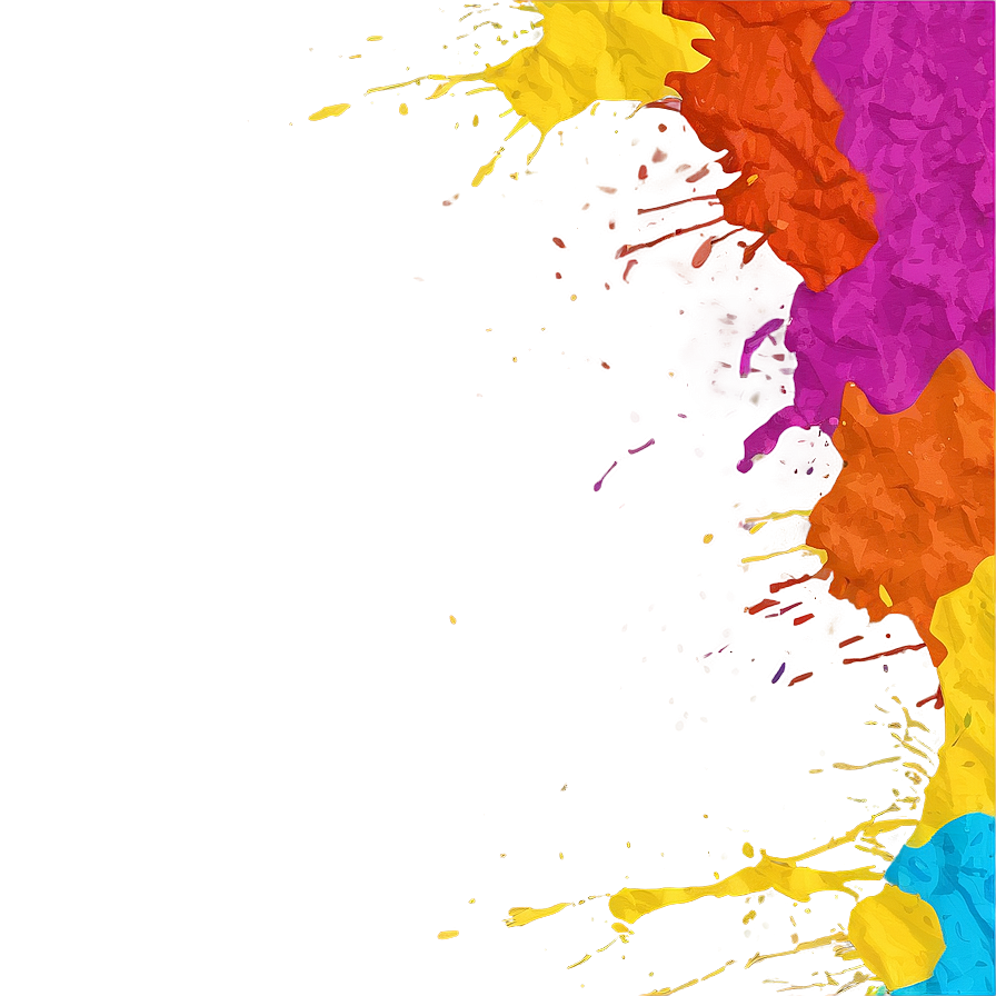 Download Splatter Paint Frame Png Yhe62 | Wallpapers.com