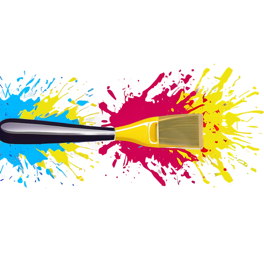 Splatter Paintbrush Splat Png Var PNG