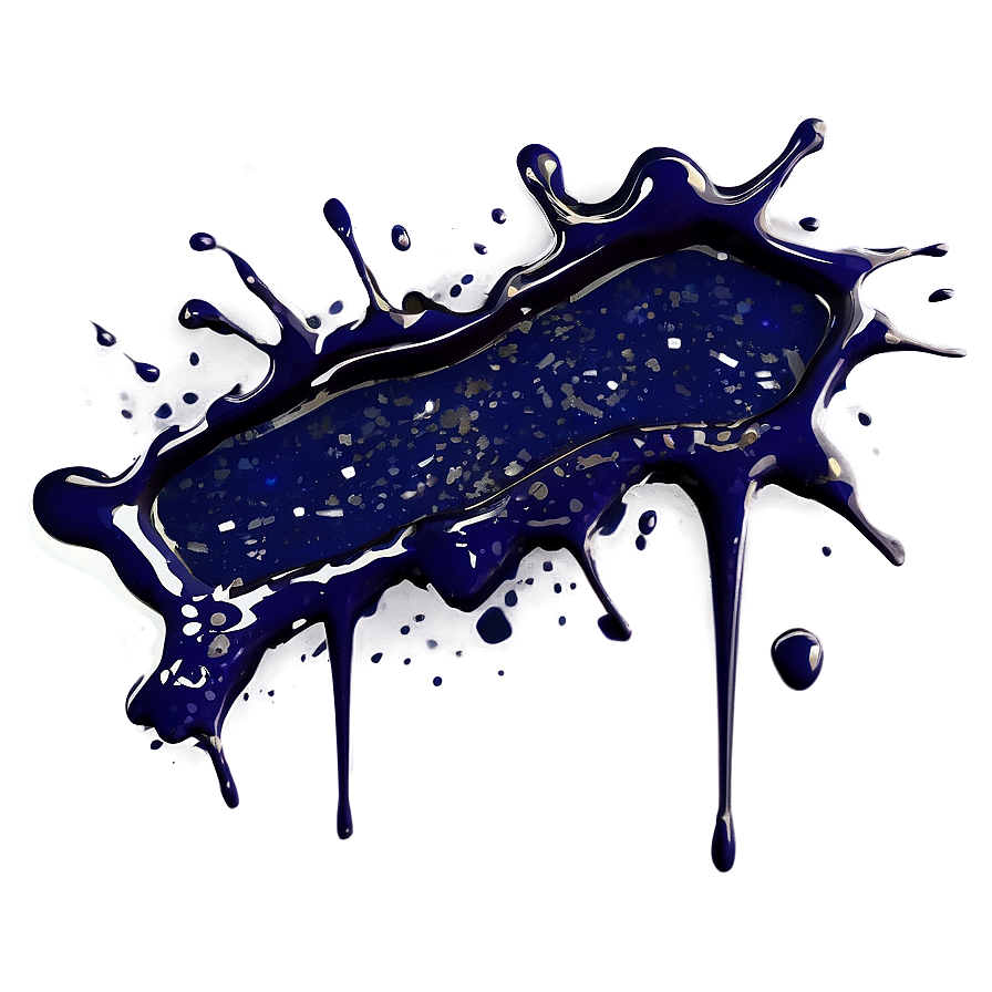 Splattered Ink Splat Png 06122024 PNG