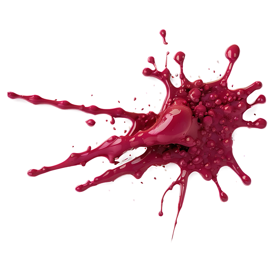 Splattered Red Ink Png Rma PNG