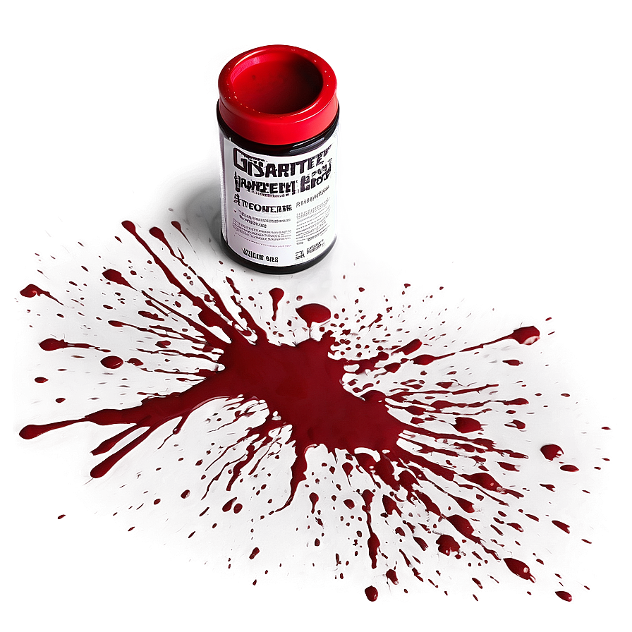 Splattered Red Paint Png 55 PNG