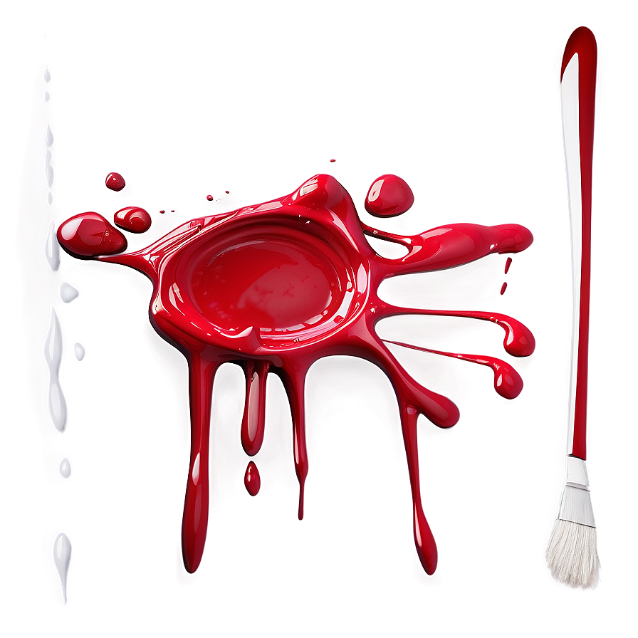 Splattered Red Paint Png Jvi45 PNG