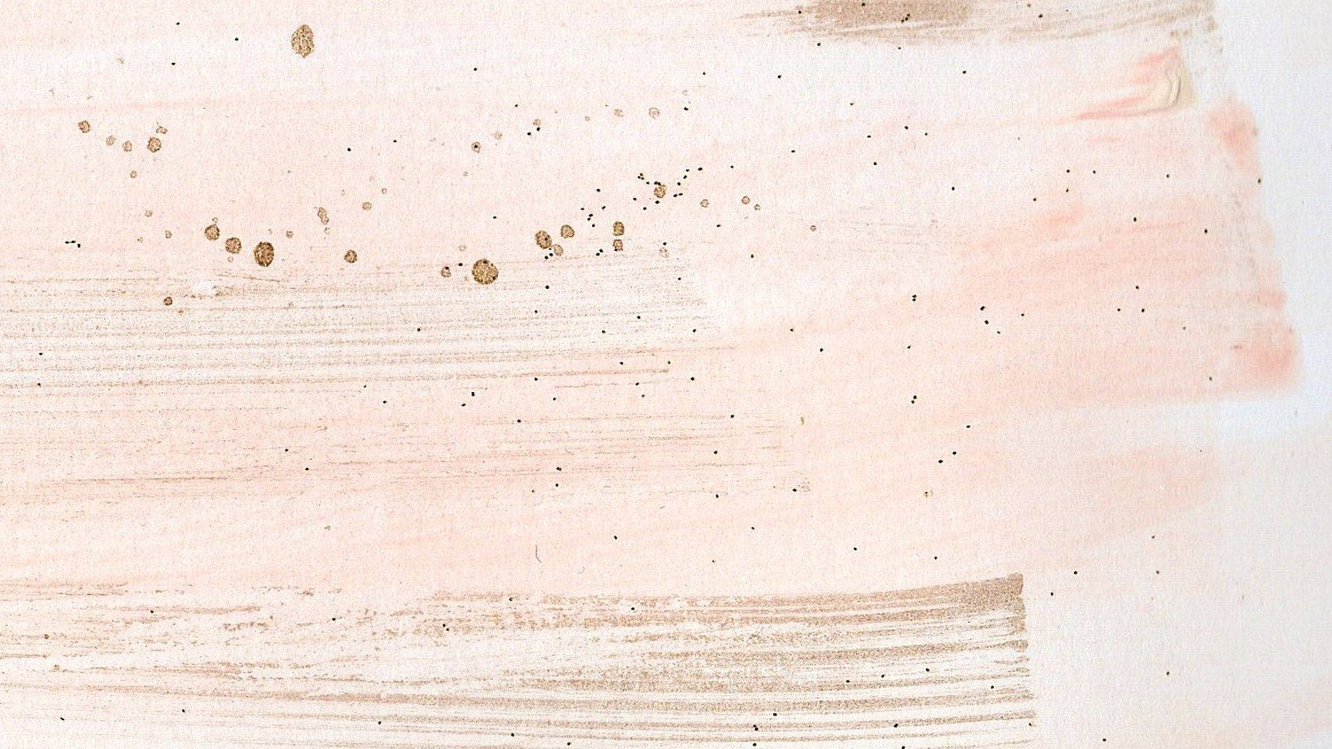 Splattered Specks Beige Aesthetic Desktop Wallpaper