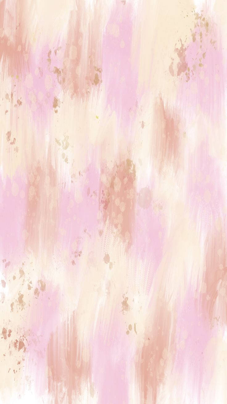 Splendid Pink And Brown Abstract Backdrop Wallpaper