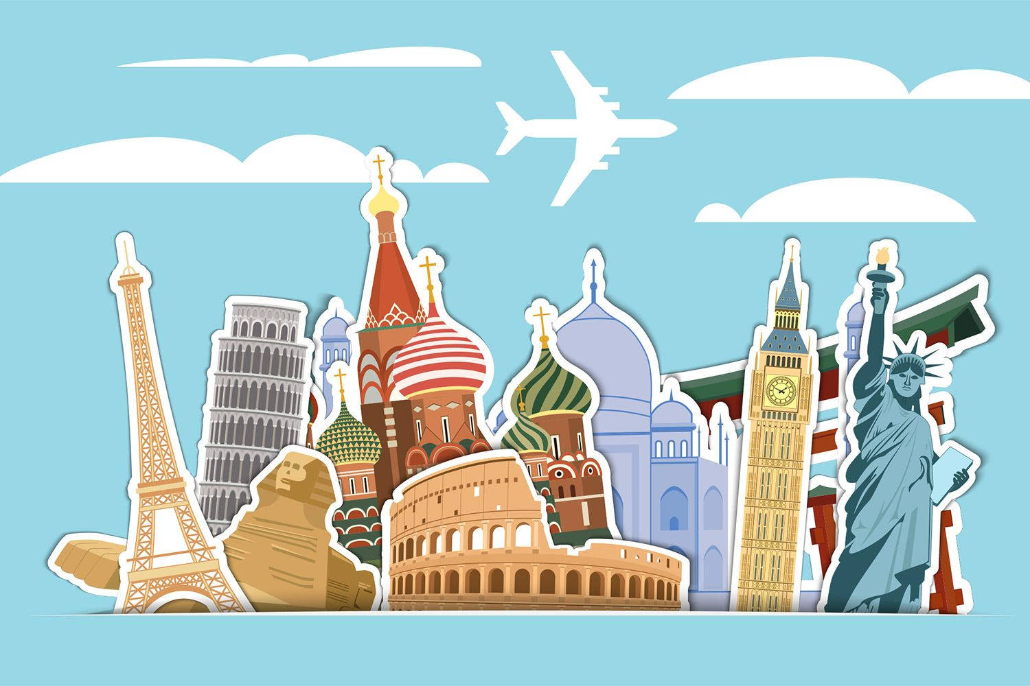 Travel Landmarks And Landmarks In The World Wallpaper