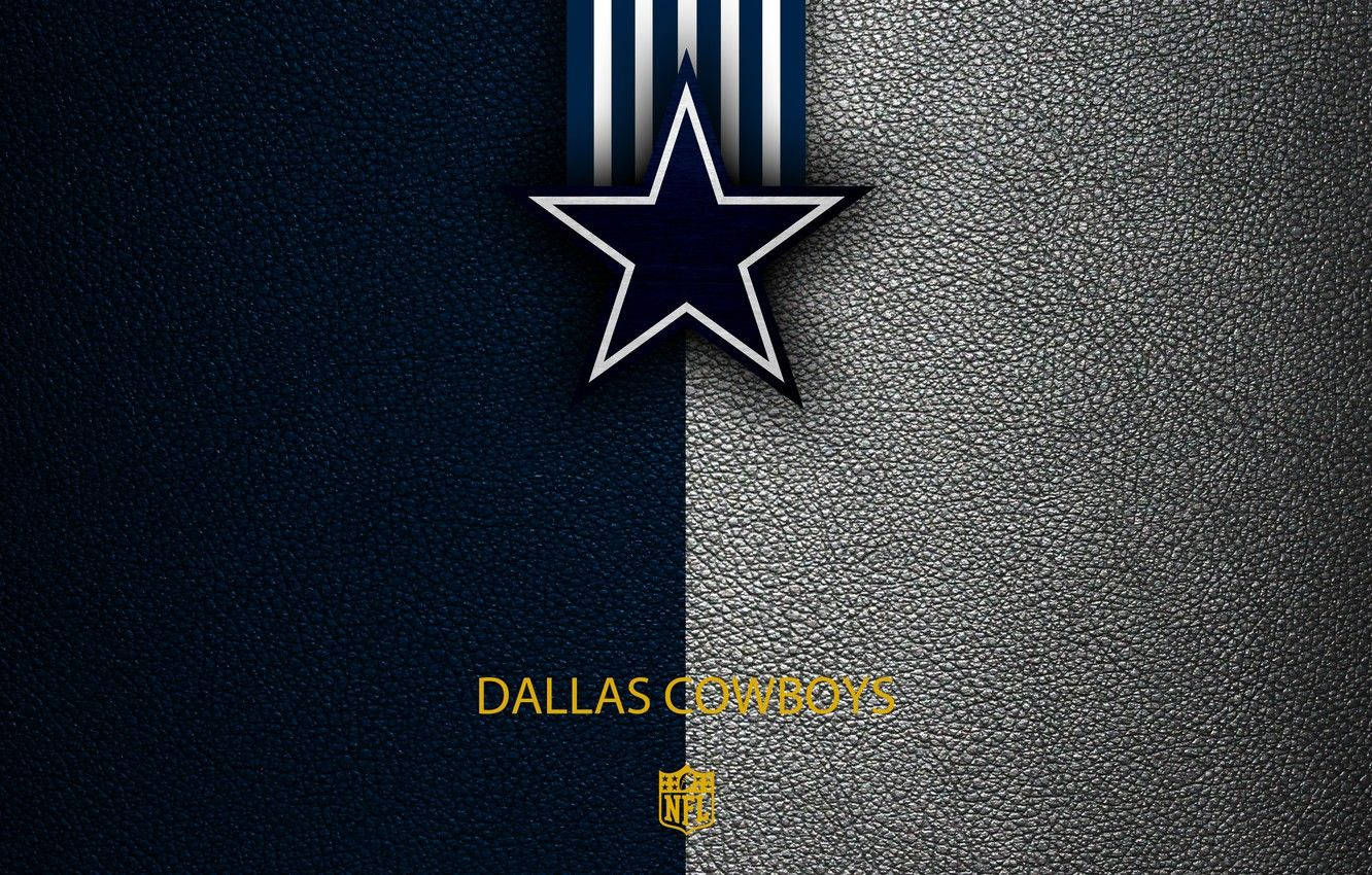 Split Dallas Cowboys Logo Wallpaper