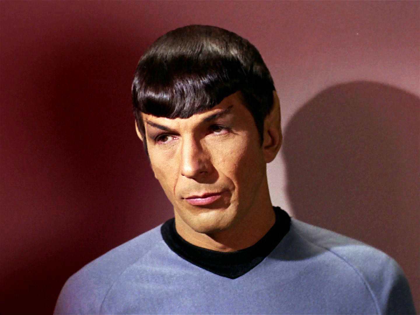 Spock Candid Pose Wallpaper