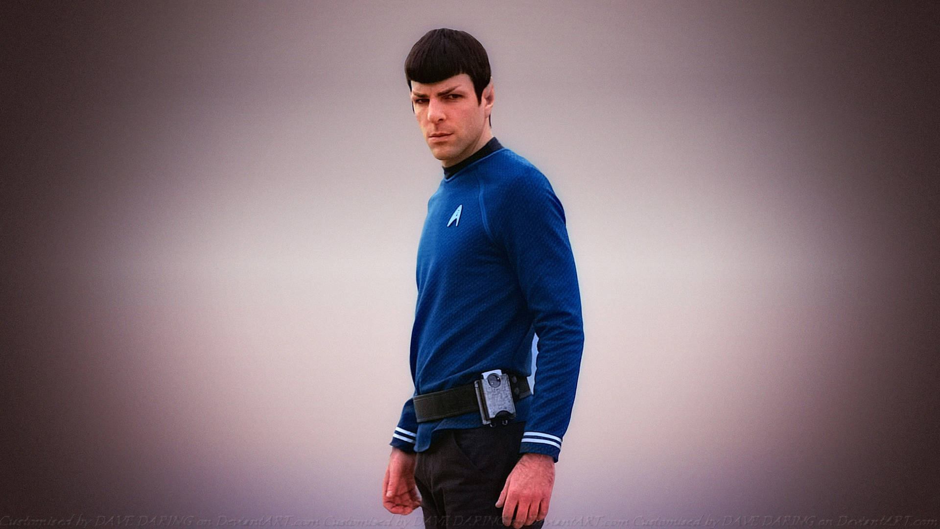 Spock Fierce Face Wallpaper