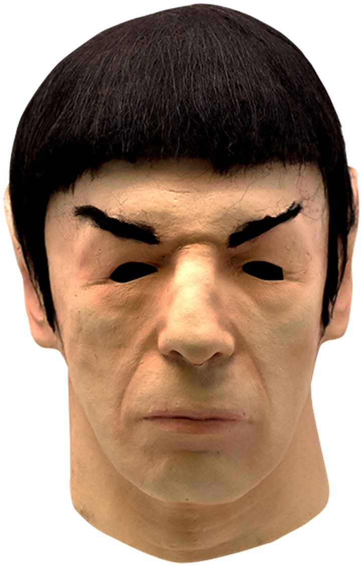 Spock Mask Portrait PNG