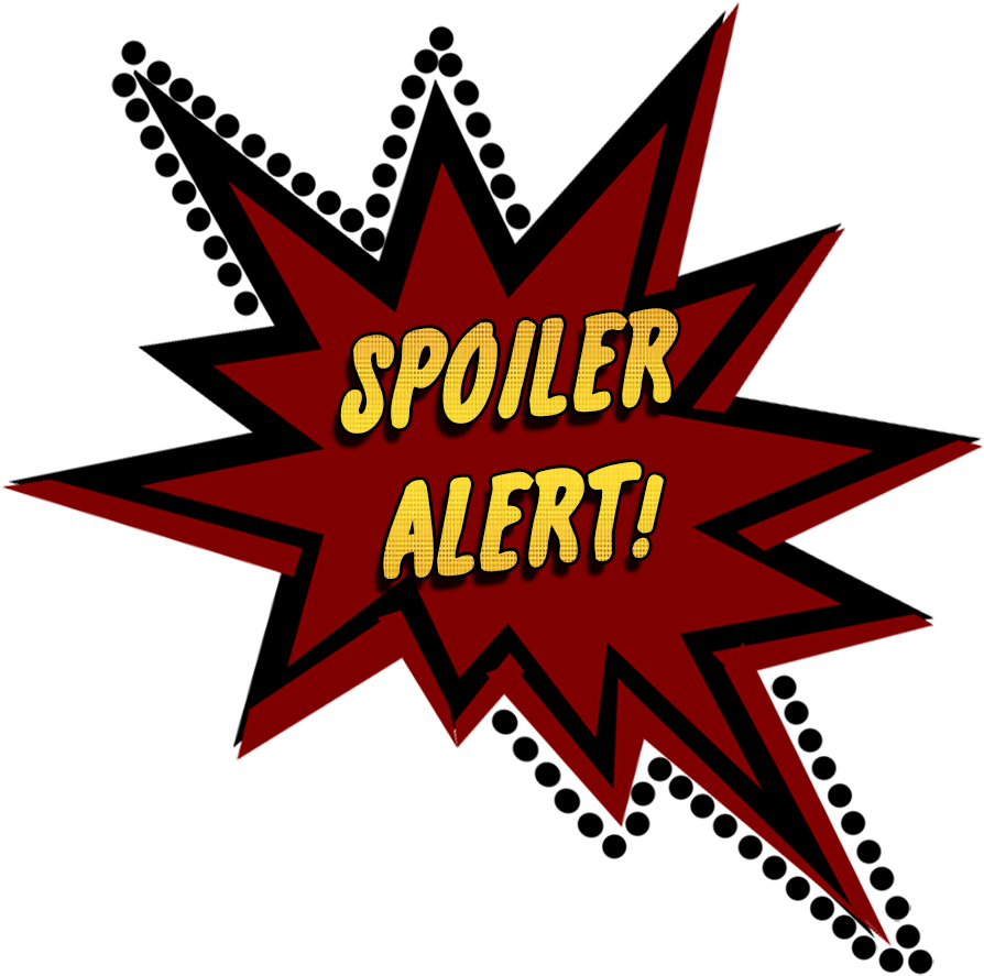 Spoiler Alert Comic Style Burst PNG