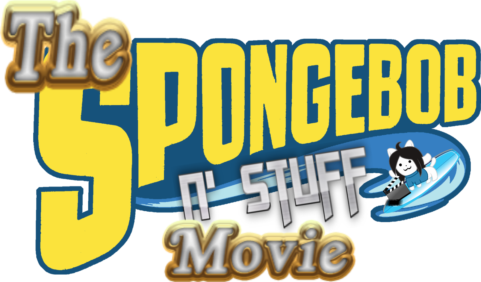 Sponge Bob Free Stuff Movie Logo PNG