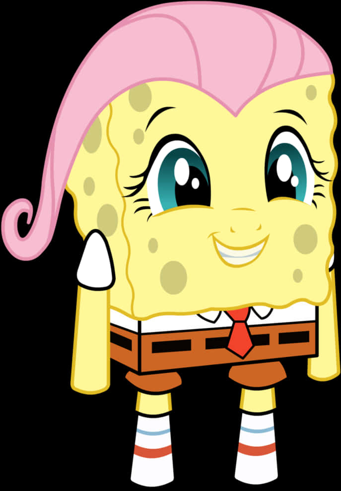 Sponge Bob Girl Version PNG