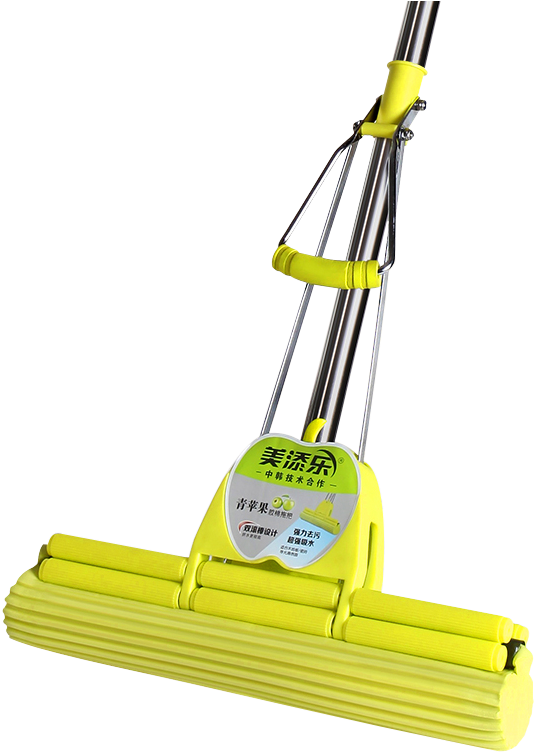 Sponge Mopwith Telescopic Handle PNG