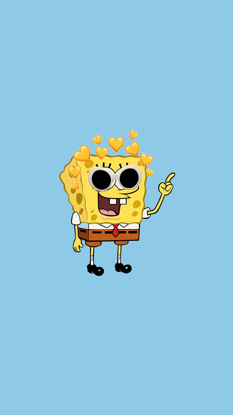 Goditil'estetica Di Spongebob Sul Tuo Desktop Sfondo