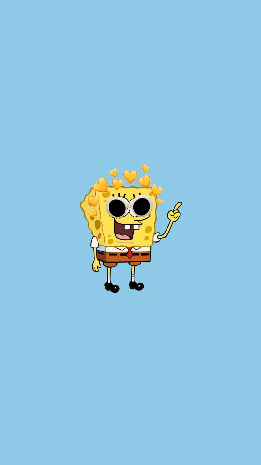 SpongeBob æstetisk profil baggrund Wallpaper