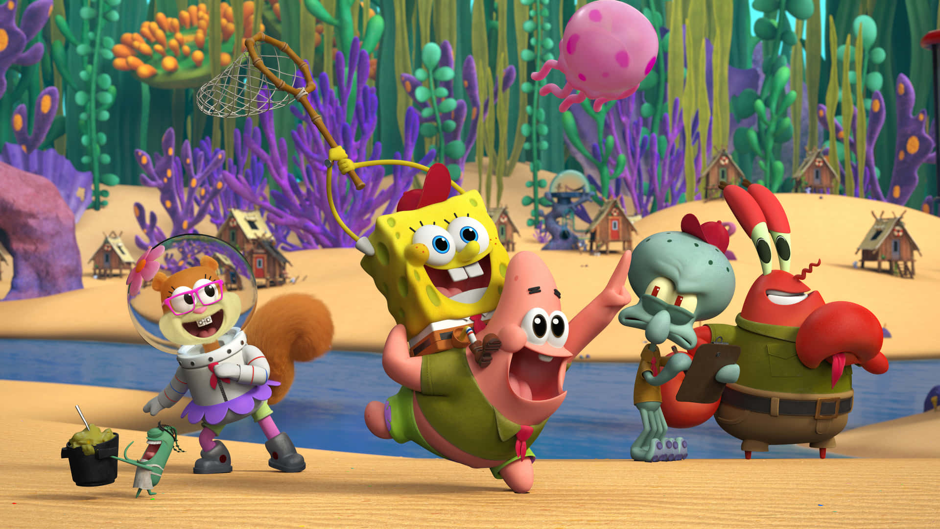 Spongebob And Patrick In Adventure - 
