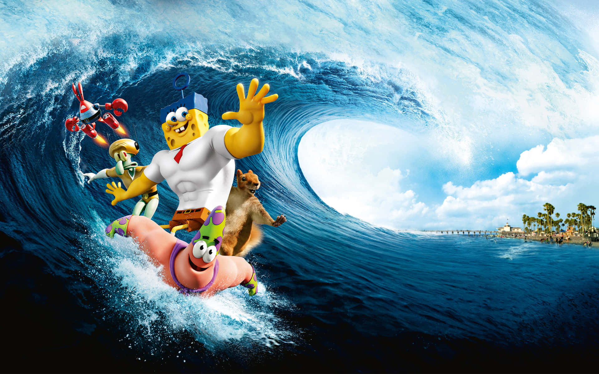 Dasleben Unter Dem Meer Mit Spongebob Genießen!