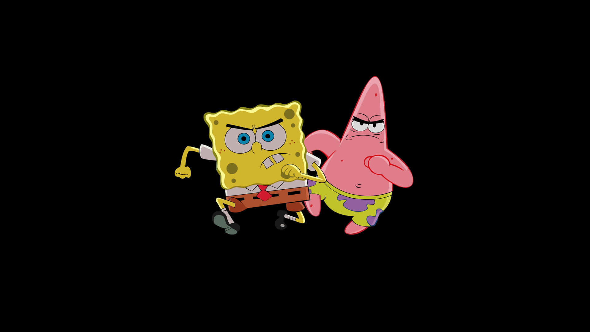 Schaudir Diese Geliebten Charaktere Aus Spongebob Schwammkopf An! Wallpaper