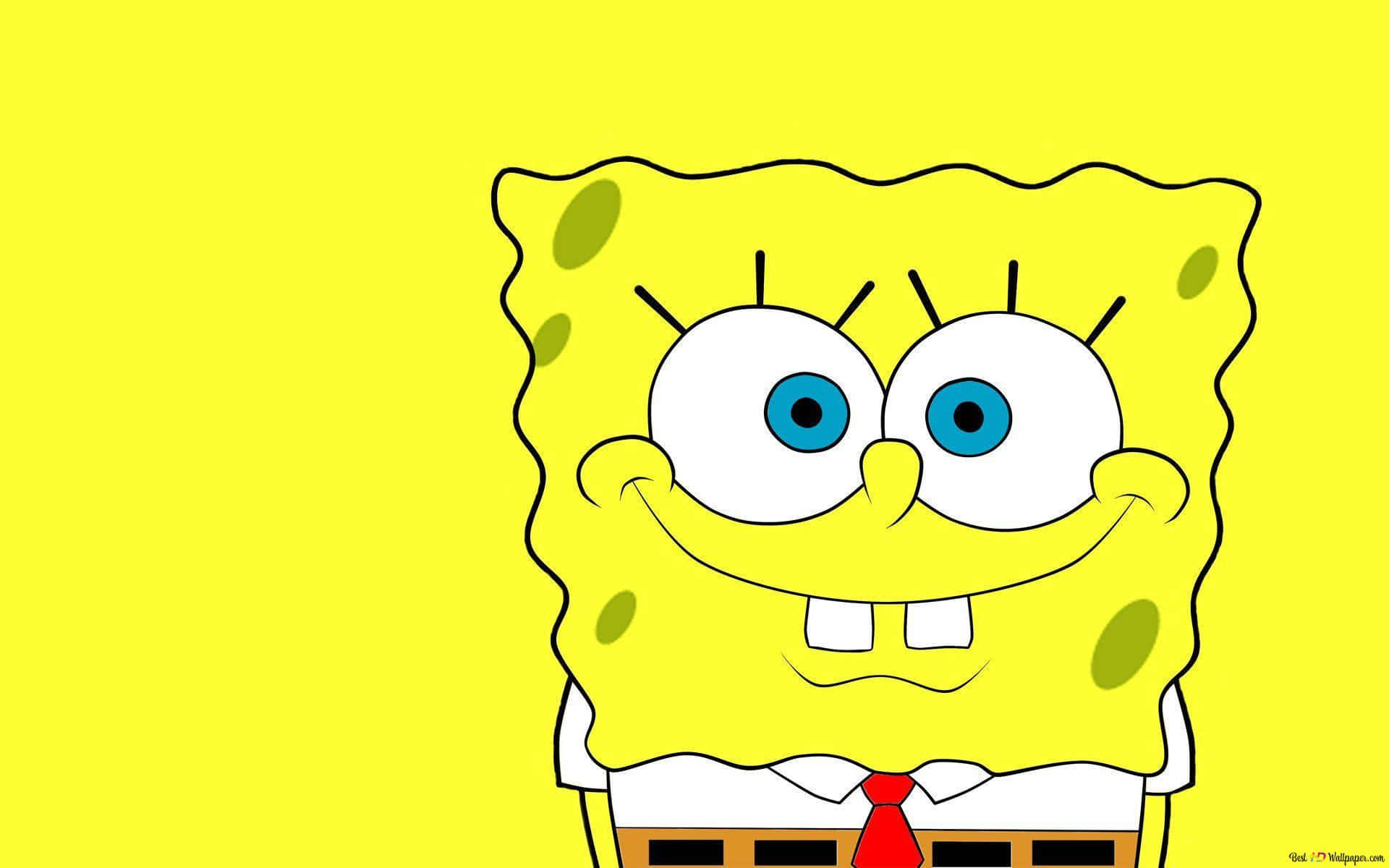 Get ready to laugh out loud with Spongebob and his unique friends! Wallpaper
