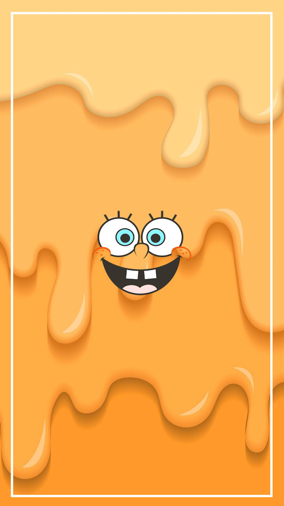Spongebob Living His Best Life Wallpaper