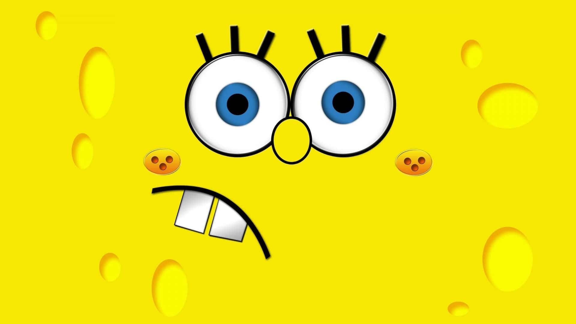 Show off your Spongebob Face Wallpaper
