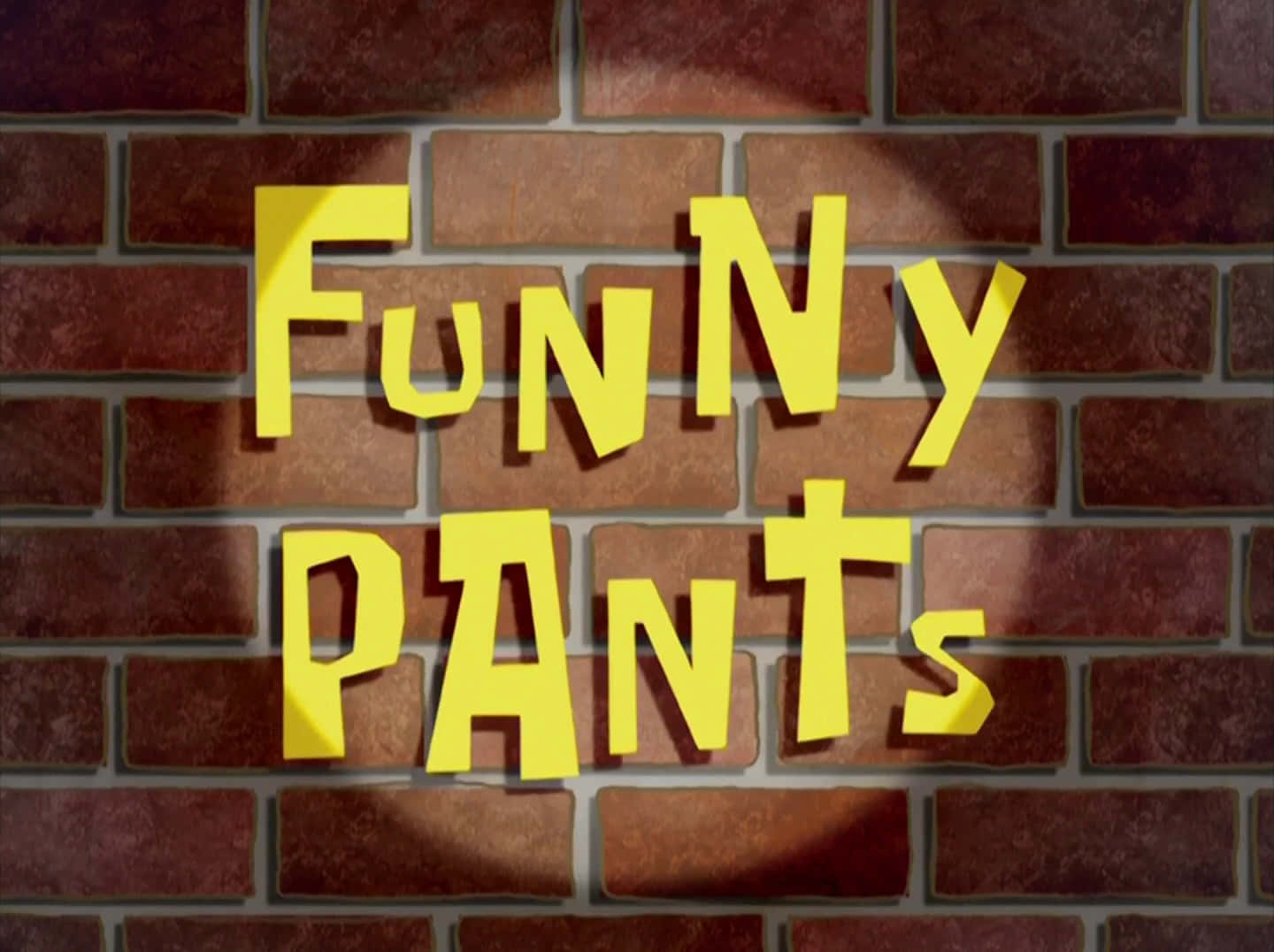 SpongeBob Funny Pants Picture