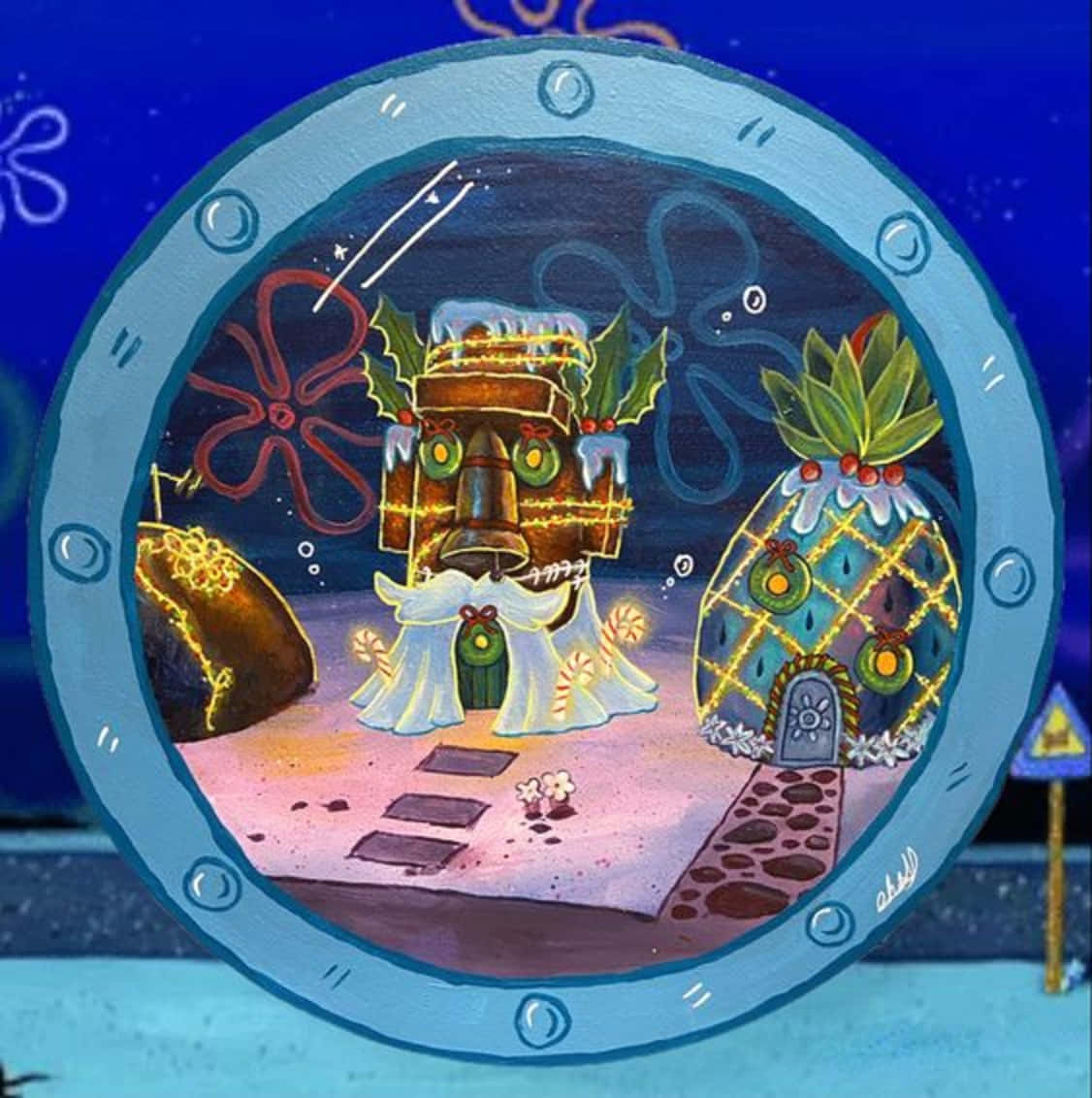 Benvenutia Casa Di Spongebob Sfondo