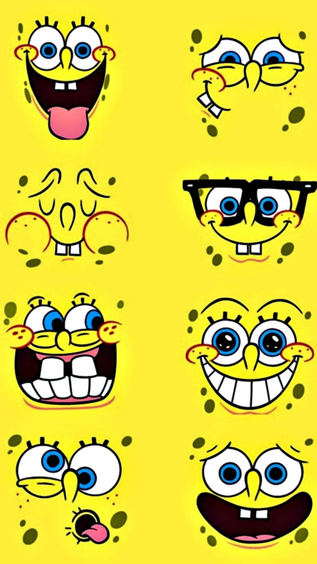 Download “spongebob Cries Over A Troubling Situation.” Wallpaper