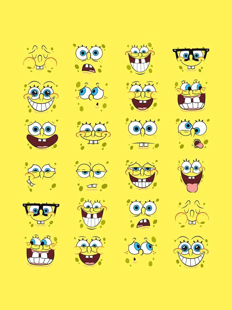 Download “spongebob Cries Over A Troubling Situation.” Wallpaper