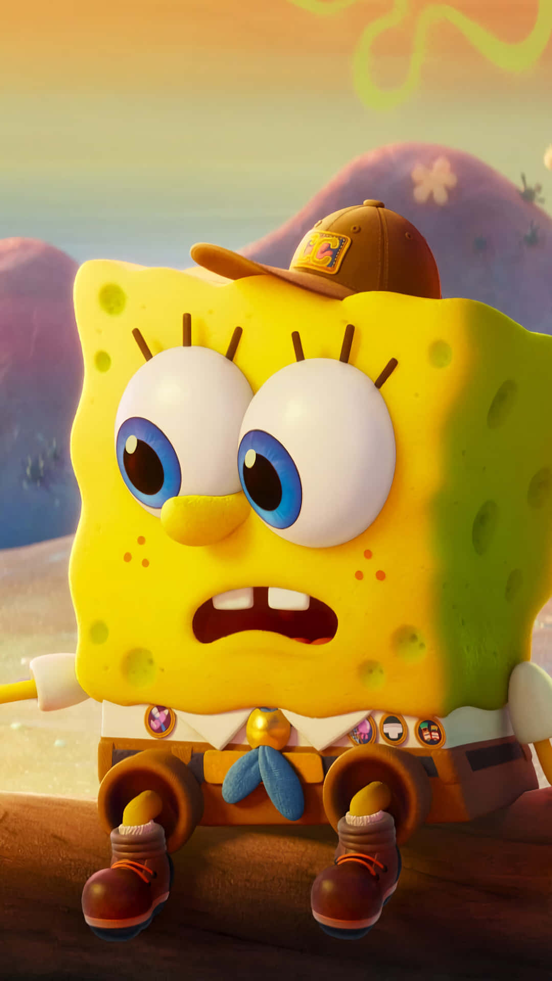 Download Sad Emo SpongeBob PFP Wallpaper