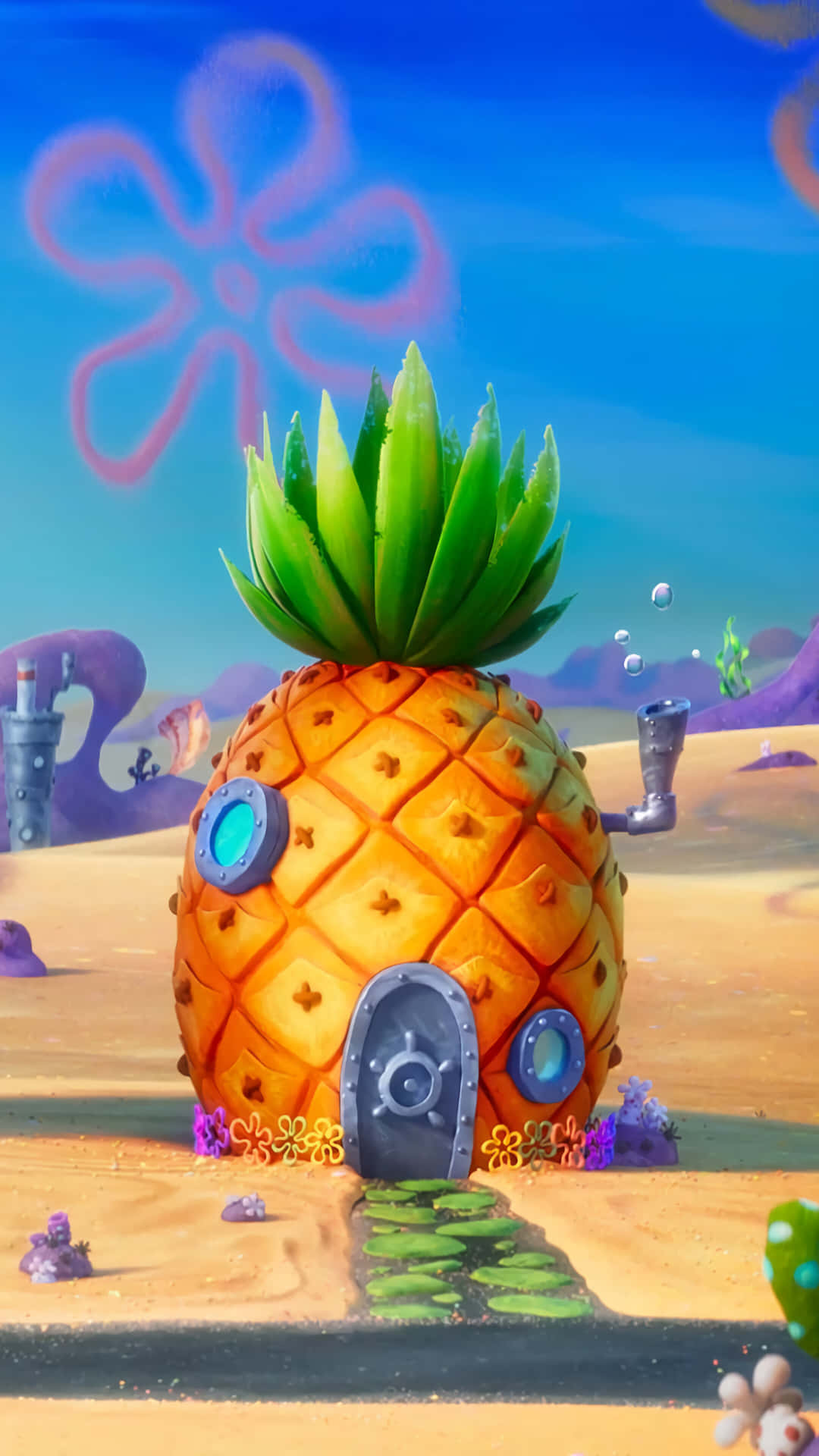 SpongeBob Pfp Pineapple Wallpaper