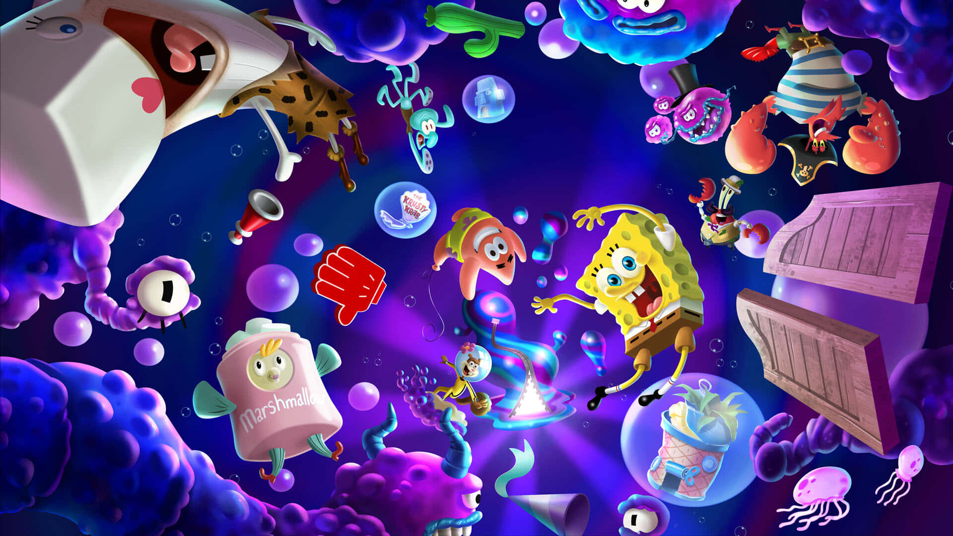 Spongebobsquarepants: L'immagine Di The Cosmic Shake