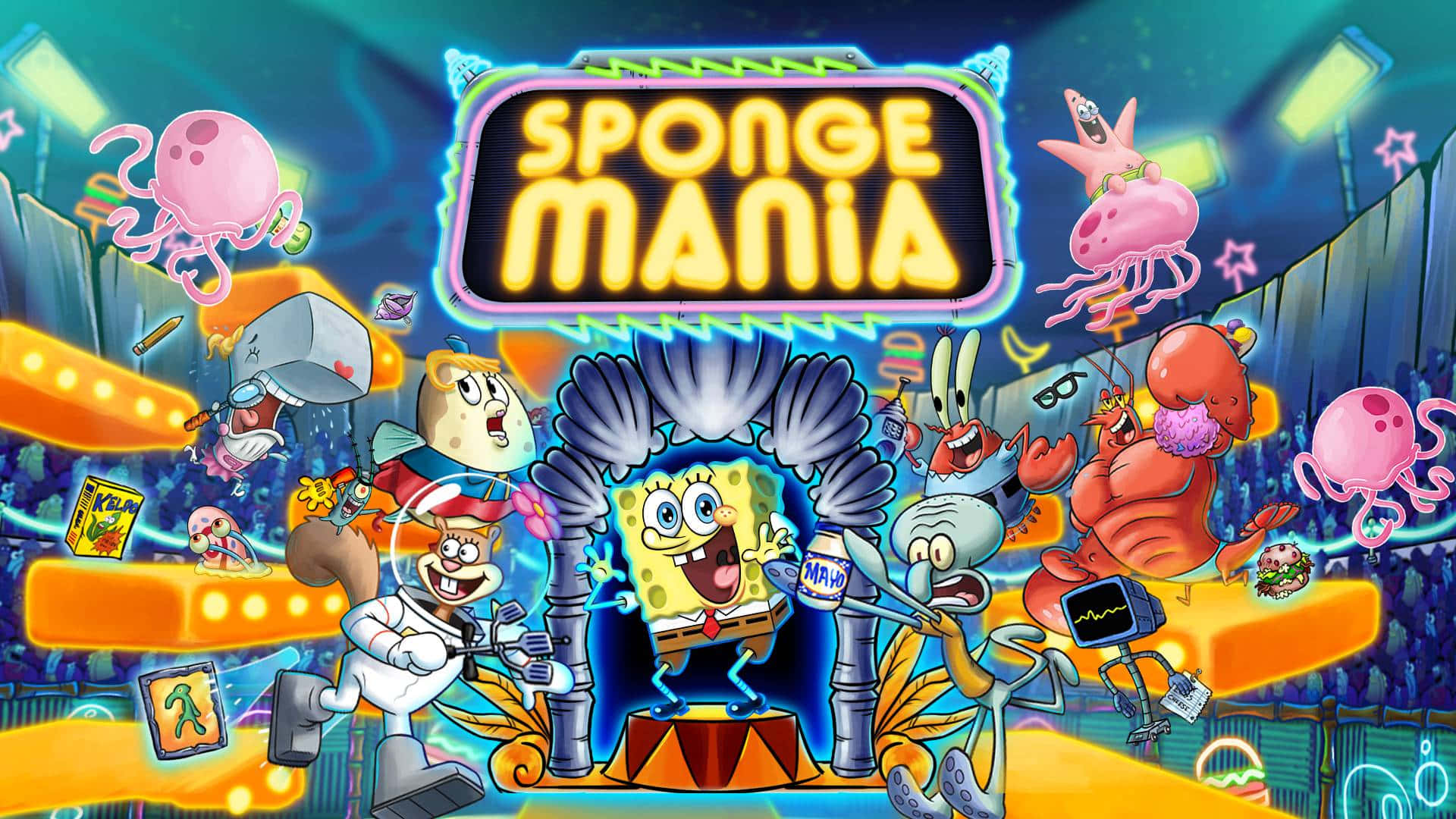 SpongeBob Sponge Mania Billede Animation