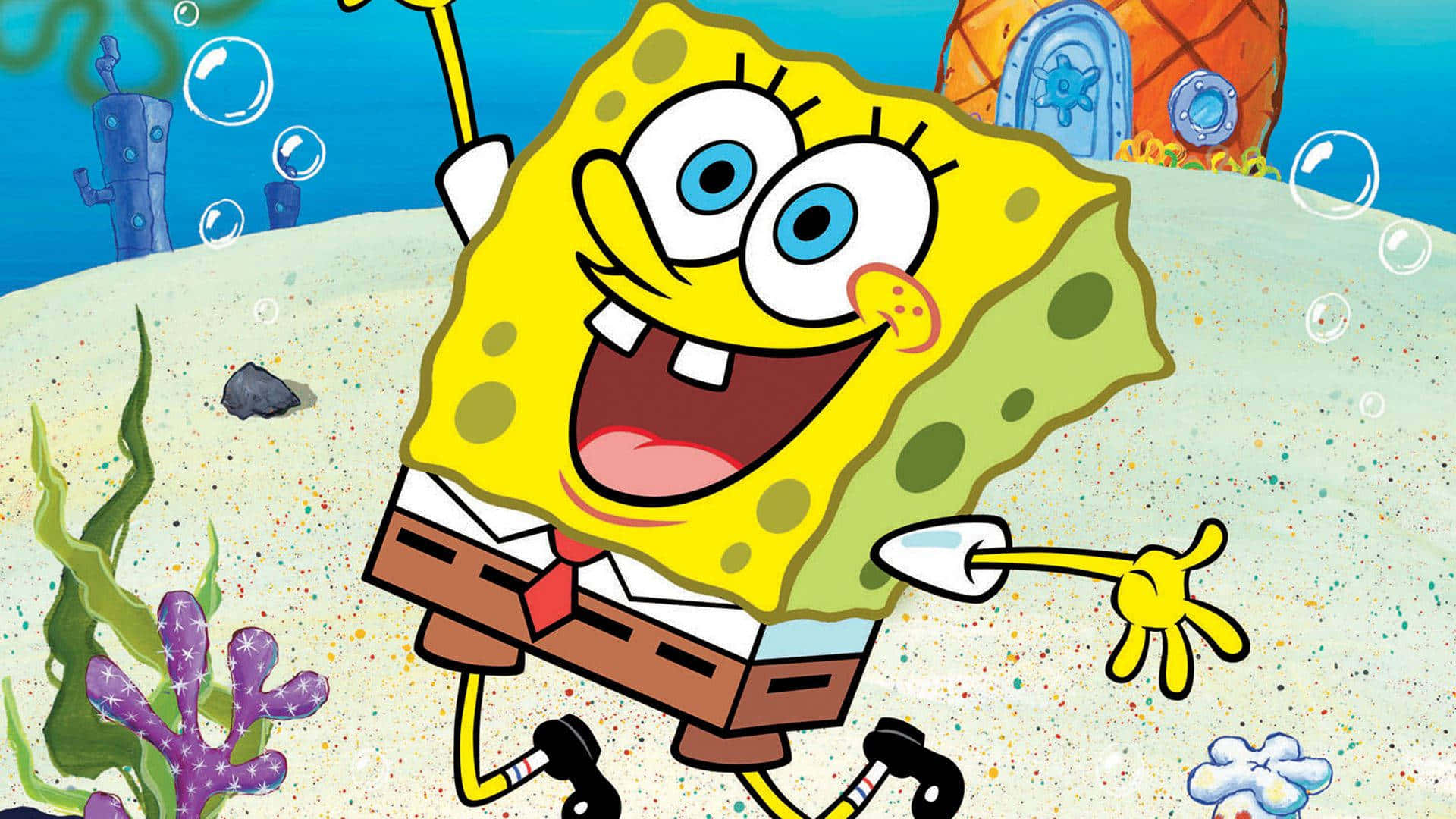 Immaginedel Salto Di Spongebob Squarepants