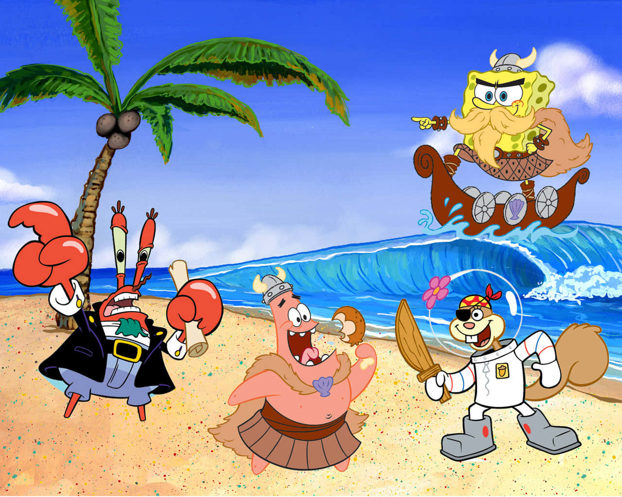 Join the fun with Spongebob Squarepants!