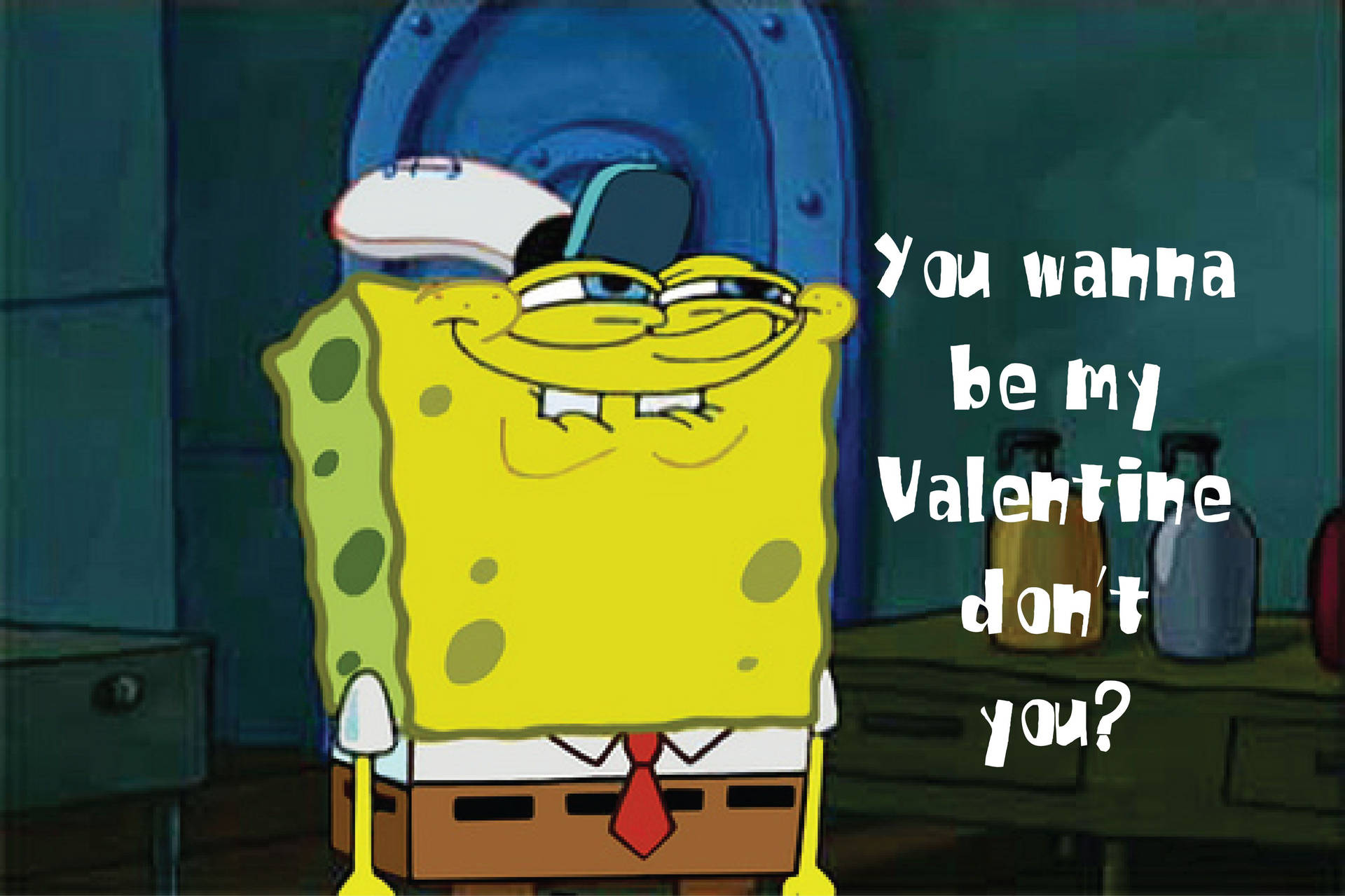 Spongebob Valentine Meme