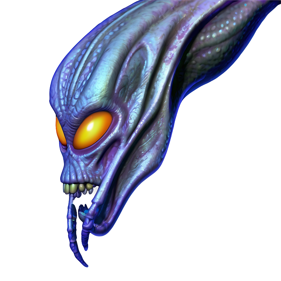 Spooky Alien Png Etm PNG