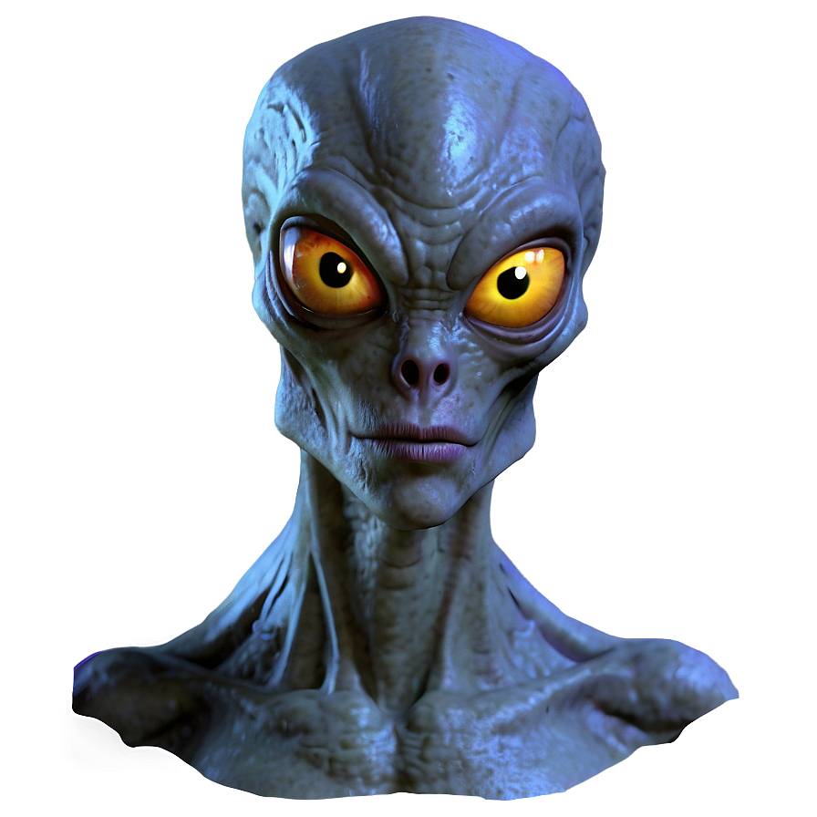 Spooky Alien Png Syq55 PNG