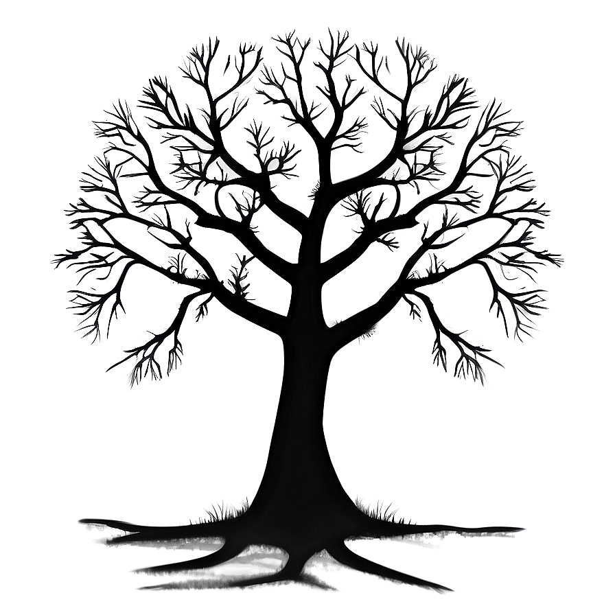 Spooky Black Tree Scene Png 98 PNG