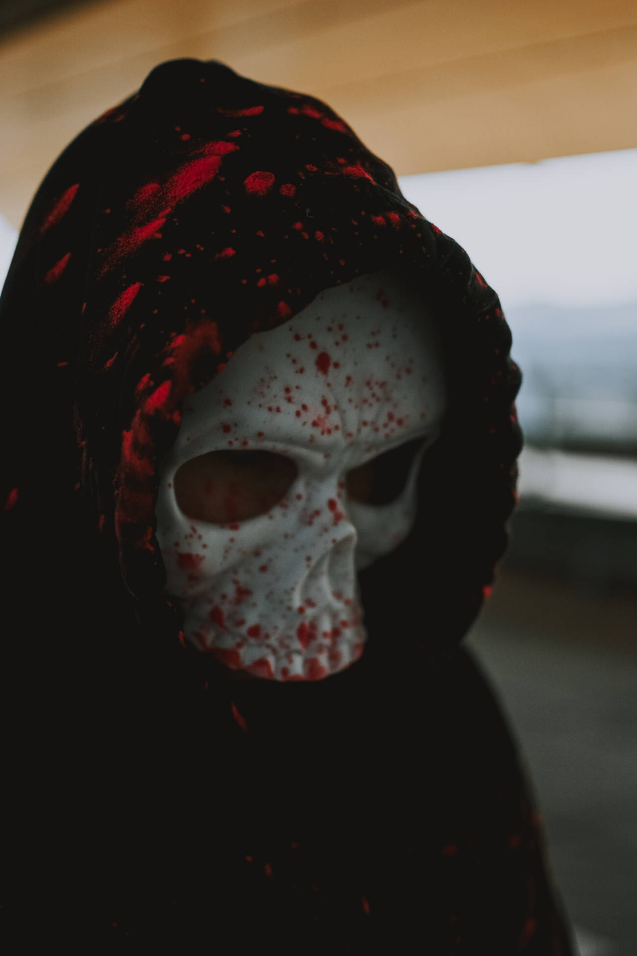 Spooky Bloody Skeleton Mask