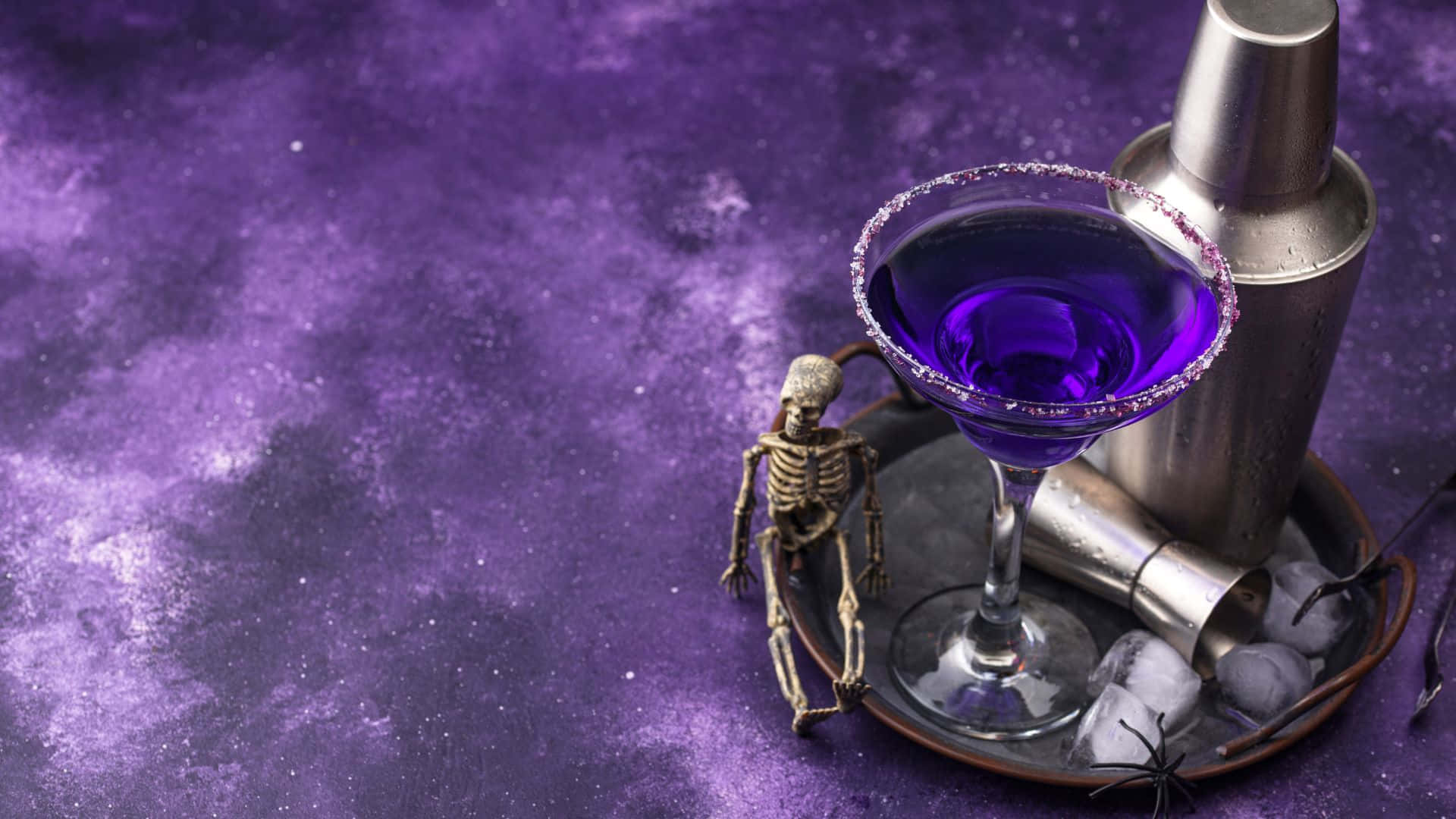 Sip a Spooky Cocktail for a Frightful Good Time!" Wallpaper
