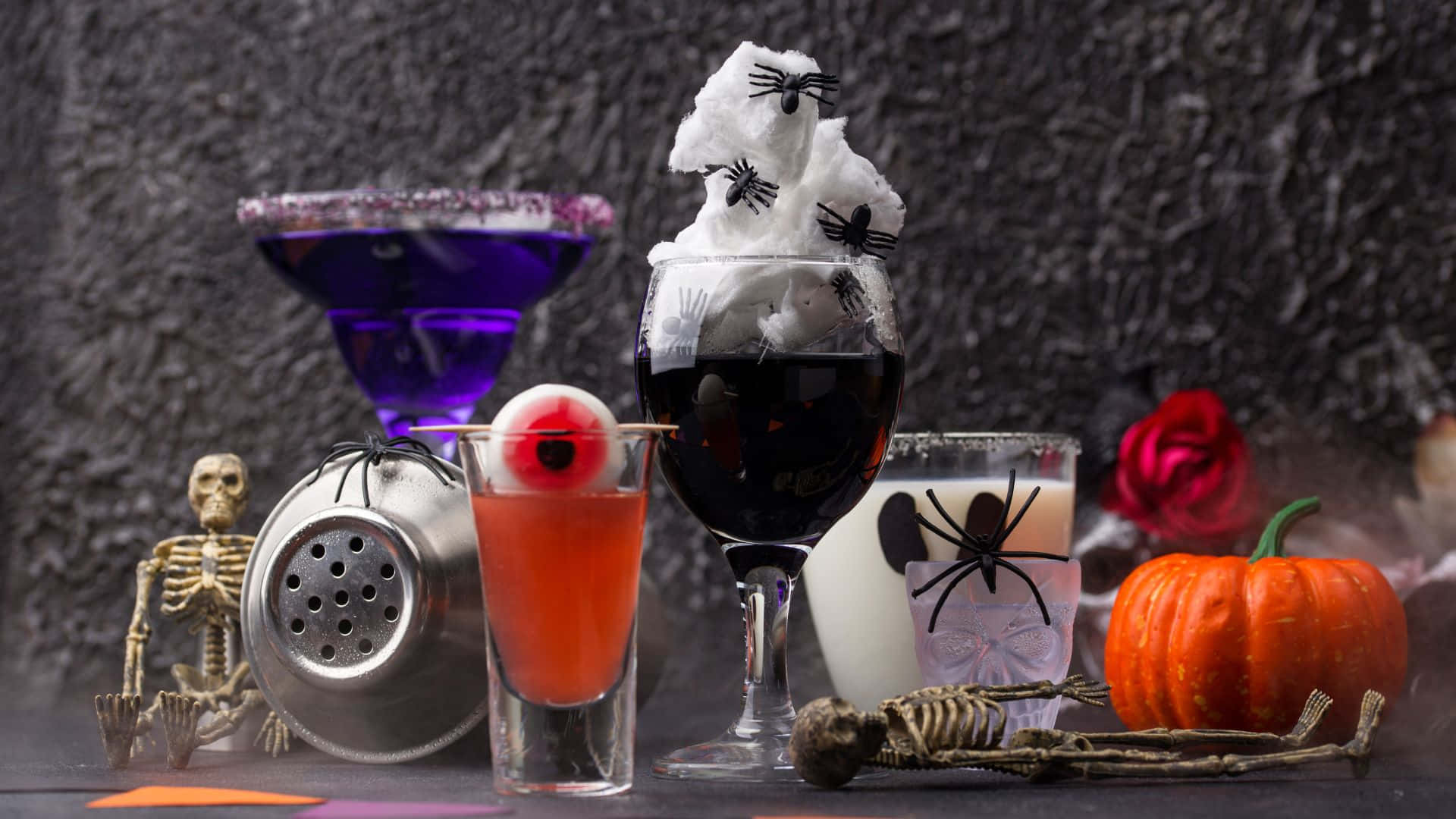 Celebrate The Spirit Of Halloween With Spooky Cocktails! Wallpaper