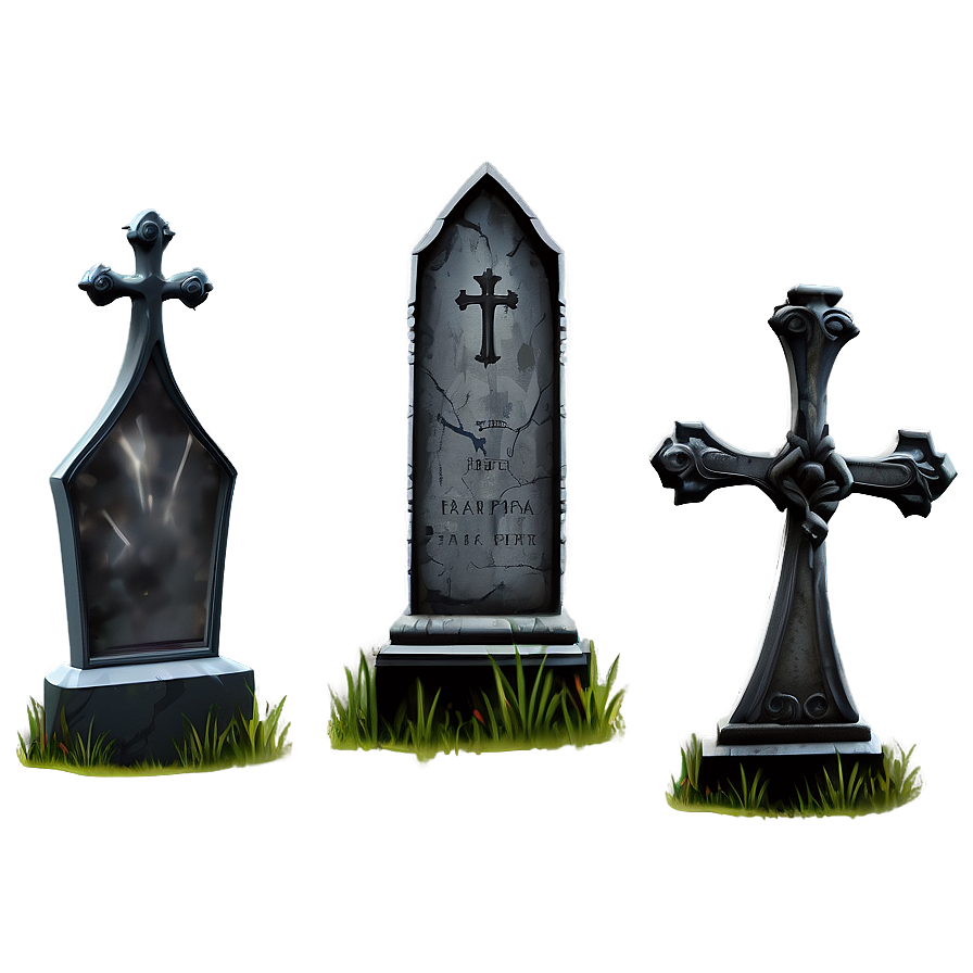 Spooky Graveyard Png 05262024 PNG