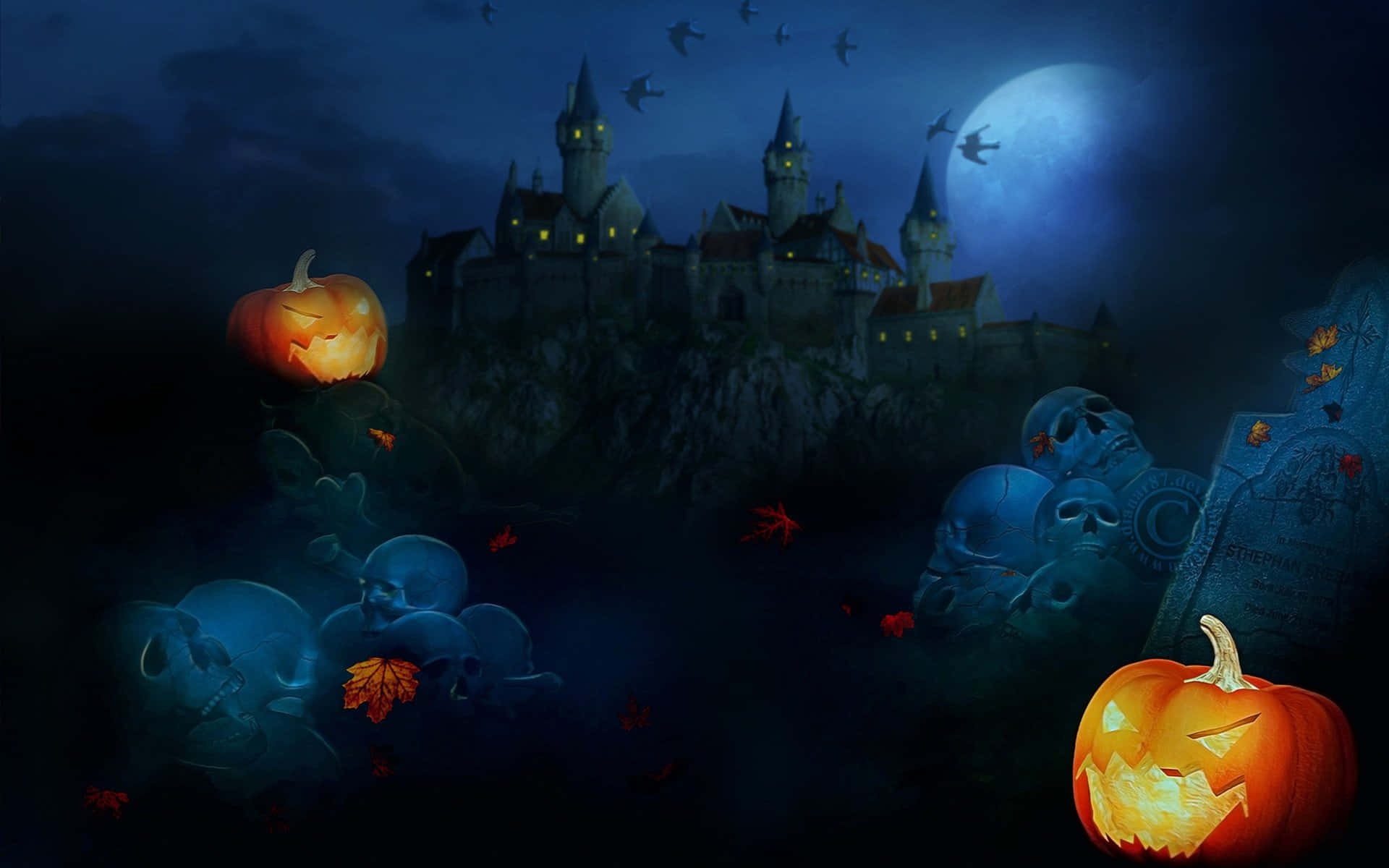 Preparatiper Una Notte Spaventosa E Misteriosa Di Halloween!