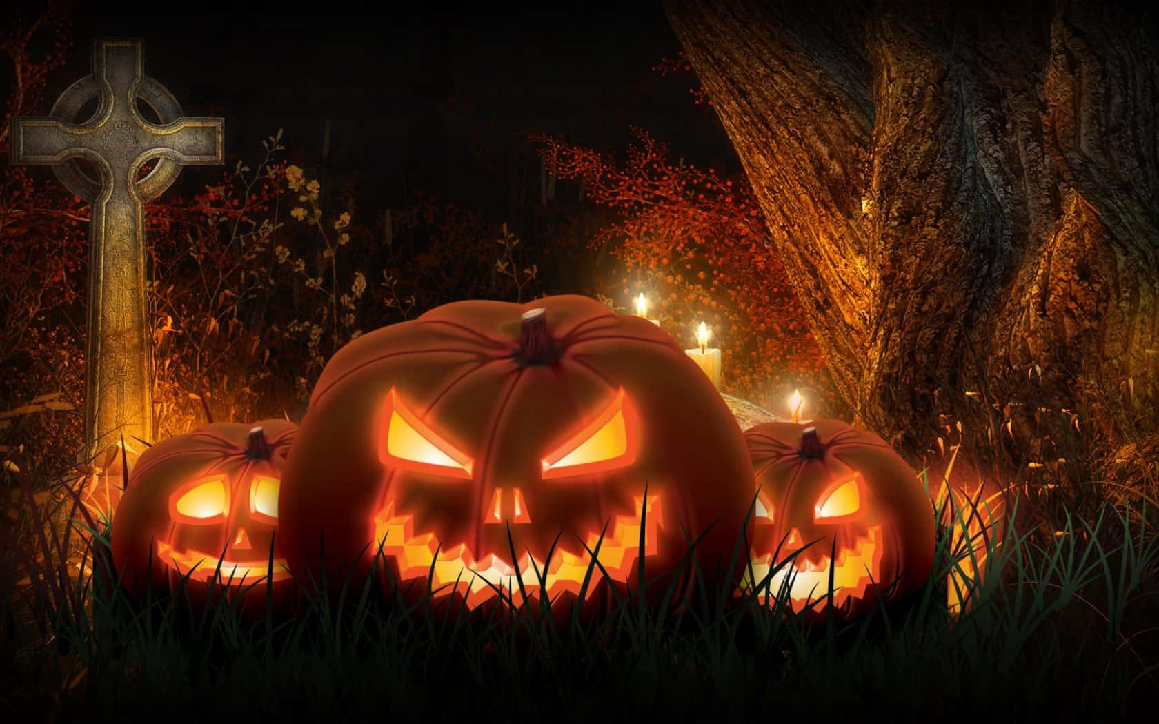 Celebrate Halloween with a spook-tacular background!