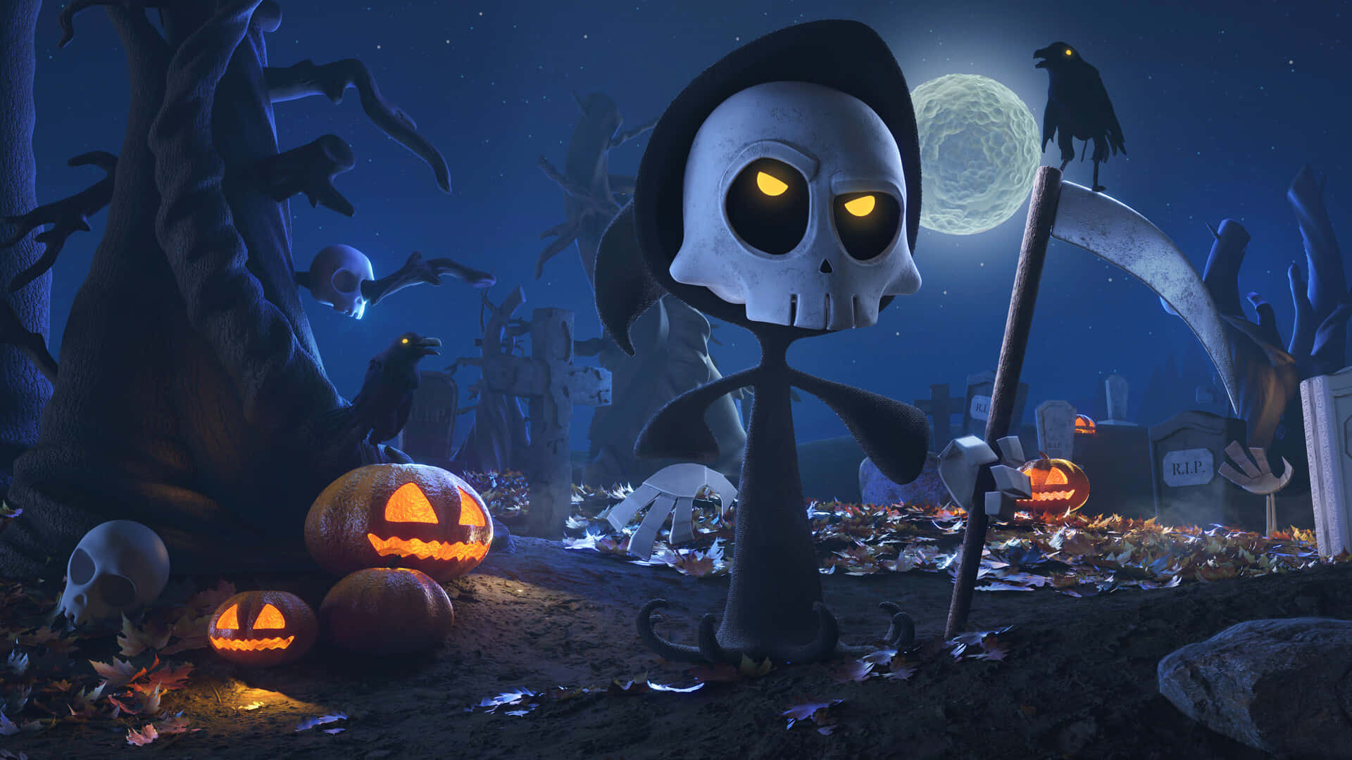 Get ready to be spooked this Halloween! Wallpaper