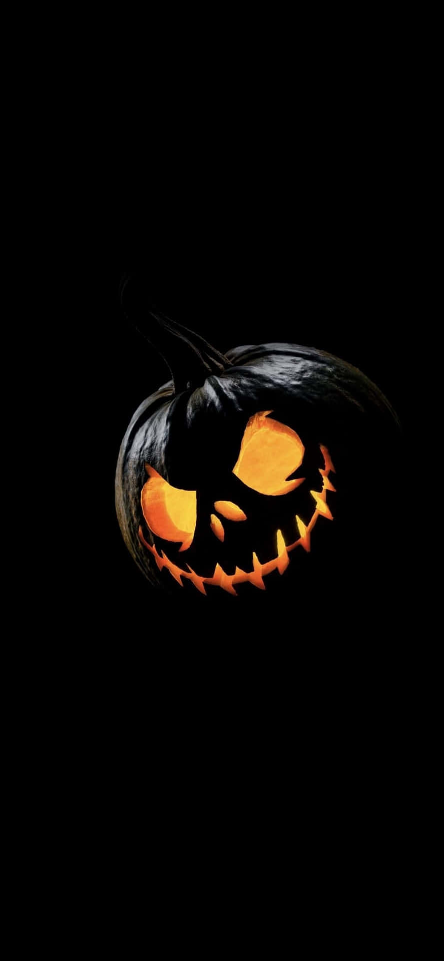 Spooky Halloween Pumpkin Lockscreen.jpg Wallpaper